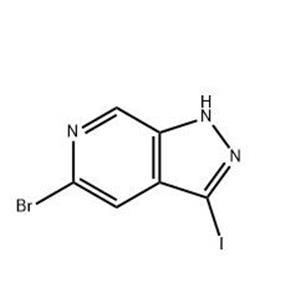 5-溴-3-碘-1H-吡唑并[3,4-c]吡啶,5-Bromo-3-iodo-1H-pyrazolo[3,4-c]pyridine