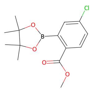 4-氯-2-(4,4,5,5-四甲基-1,3,2-二氧硼杂环戊烷-2-基)苯甲酸甲酯,Methyl 4-chloro-2-(4,4,5,5-tetramethyl-1,3,2-dioxaborolan-2-yl)benzoate