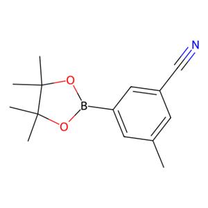 aladdin 阿拉丁 M190174 3-甲基-5-(4,4,5,5-四甲基-1,3,2-二氧杂环戊硼烷-2-基)苄腈(含有数量不等的酸酐) 1220219-59-9 95%