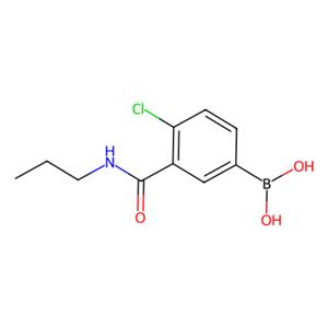 aladdin 阿拉丁 C187379 4-氯-3-(正丙基氨基羰基)苯基硼酸（含不定量酸酐） 871332-93-3 98%