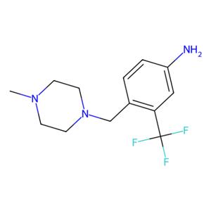 aladdin 阿拉丁 M177205 4-[(4-甲基哌嗪-1-基)甲基] -3-(三氟甲基)苯胺 694499-26-8 97%