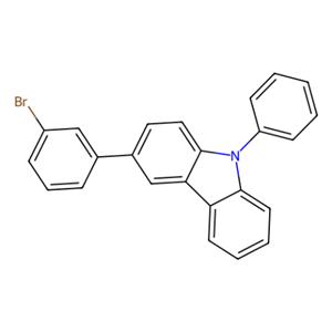 aladdin 阿拉丁 B405363 3-(3-溴苯基)-9-苯基-9H-咔唑 854952-59-3 98%