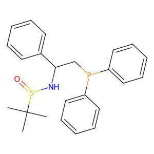 aladdin 阿拉丁 S282273 [S（R）]-N-[（1S）-2-（二苯基膦基）-1-苯基乙基]-2-甲基-2-丙烷亚磺酰胺 1803239-44-2 95%