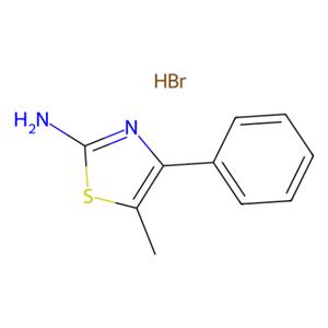 aladdin 阿拉丁 M183838 5-甲基-4-苯基-1,3-噻唑-2-胺氢溴酸盐 34176-31-3 95%