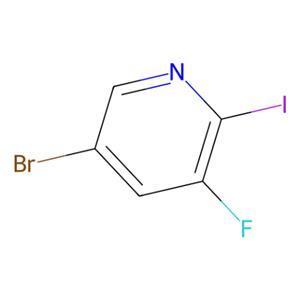 aladdin 阿拉丁 B586839 5-溴-3-氟-2-碘吡啶 1260665-95-9 97%