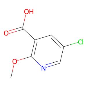 aladdin 阿拉丁 C170937 5-氯-2-甲氧基烟酸 54916-65-3 97%