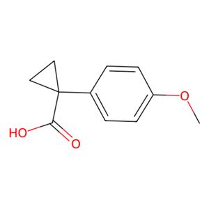 aladdin 阿拉丁 M167795 1-(4-甲氧基苯基)-1-环丙烷羧酸 16728-01-1 97%