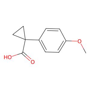 aladdin 阿拉丁 M167795 1-(4-甲氧基苯基)-1-環(huán)丙烷羧酸 16728-01-1 97%