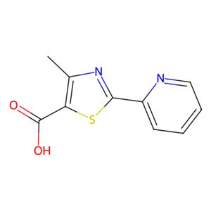aladdin 阿拉丁 P169732 4-甲基-2-(2-吡啶基)噻唑-5-羧酸 34418-48-9 96%