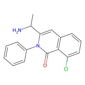 aladdin 阿拉丁 S173488 (S)-3-(1-氨基乙基)-8-氯-2-苯基异喹啉-1(2H)-酮 1350643-72-9 97%