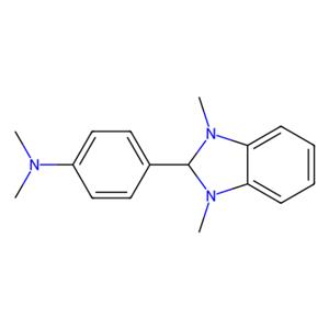 4-(2,3-二氢-1,3-二甲基-1H-苯并咪唑-2-基)-N,N-二甲基苯胺,4-(2,3-Dihydro-1,3-dimethyl-1H-benzimidazol-2-yl)-N,N-dimethylbenzenamine