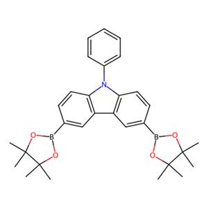 aladdin 阿拉丁 P160070 9-苯基-3,6-双(4,4,5,5-四甲基-1,3,2-二氧硼戊环-2-基)咔唑 618442-57-2 >98.0%