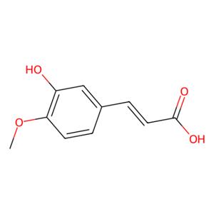 aladdin 阿拉丁 E588433 (E)-3-(3-羟基-4-甲氧基苯基)丙烯酸 25522-33-2 97%