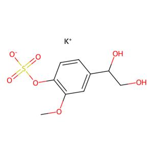 aladdin 阿拉丁 H348159 4-羟基-3-甲氧基苯基乙二醇硫酸钾盐 71324-20-4 ≥98%
