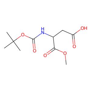 aladdin 阿拉丁 B196137 N-叔丁氧羰基-L-天门冬氨酸1-甲酯 98045-03-5 97%