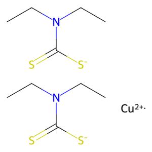 aladdin 阿拉丁 C154088 二乙基二硫代氨基甲酸铜(II) 13681-87-3 >97.0%