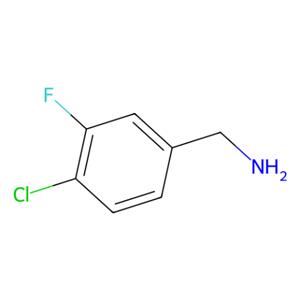 4-氯-3-氟苄胺,(4-Chloro-3-fluorophenyl)methanamine