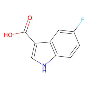 aladdin 阿拉丁 F401605 5-氟-1H-吲哚-3-羧酸 23077-43-2 98%
