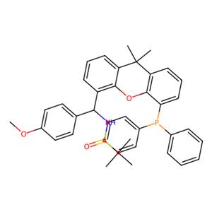 aladdin 阿拉丁 S282282 [S（R）]-N-[（S）-[5-（二苯基膦基）-9,9-二甲基-9H-黄嘌呤-4-基]（4-甲氧基苯基）甲基]-2-甲基-2-丙烷亚磺酰胺 2160535-57-7 95%