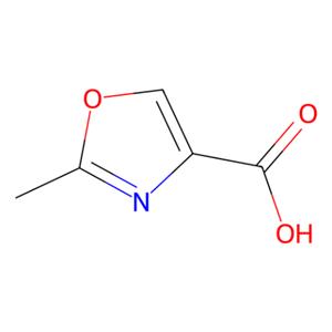 aladdin 阿拉丁 M168812 2-甲基噁唑-4-羧酸 23012-17-1 97%