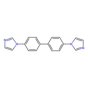 aladdin 阿拉丁 D300901 4,4'-二(1H-咪唑-1-基)-1,1'-联苯 855766-92-6 95%