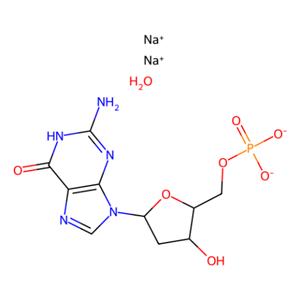 aladdin 阿拉丁 D351672 2′-脱氧鸟苷-5′-一磷酸 二钠盐 水合物 52558-16-4 ≥99%