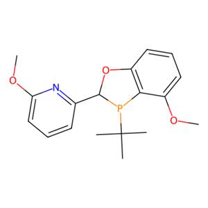 aladdin 阿拉丁 R282194 2-[(2R,3R)-4-(2,6-二甲氧基苯基)-3-叔丁基-2,3-二氢-1,3-苯并氧膦杂环]-6-甲氧基-吡啶 1542796-16-6 ≥95%，≥99% ee
