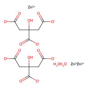 aladdin 阿拉丁 Z112493 柠檬酸锌 二水合物 5990-32-9 ≥98%