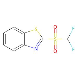 aladdin 阿拉丁 D587825 2-((二氟甲基)磺酰基)苯并[d]噻唑 186204-66-0 97%
