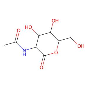 aladdin 阿拉丁 A168205 2-(乙酰氨基)-2-脱氧-D-葡萄糖酸 D-内酯 19026-22-3 90.0% (HPLC)