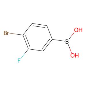 4-溴-3-氟苯基硼酸(含不同量的酸酐),4-Bromo-3-fluorophenylboronic acid(contains varying amounts of Anhydride)