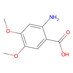 aladdin 阿拉丁 D154538 4,5-二甲氧基邻氨基苯甲酸 5653-40-7 ≥98.0%(HPLC)