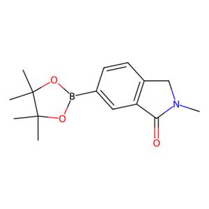 2-甲基-6-(4,4,5,5-四甲基-1,3,2-二氧硼戊烷-2-基)异吲哚啉-1-酮,2-Methyl-6-(4,4,5,5-tetramethyl-1,3,2-dioxaborolan-2-yl)isoindolin-1-one