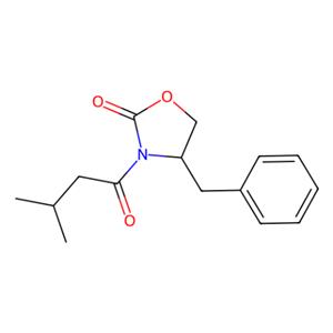 aladdin 阿拉丁 B491582 (R)-3-(3-甲基丁酰)-4-苄基-2-恶唑烷酮 145589-03-3 97%