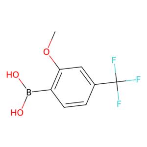 aladdin 阿拉丁 M192668 2-甲氧基-4-(三氟甲基)苯基硼酸（含有数量不等的酸酐） 312936-89-3 98%