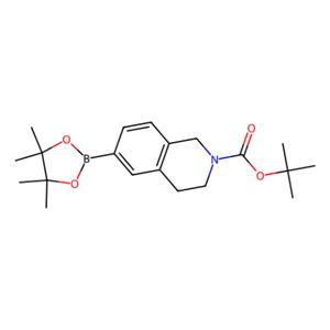 aladdin 阿拉丁 T590596 6-(4,4,5,5-四甲基-1,3,2-二氧杂硼杂环戊烷-2-基)-3,4-二氢异喹啉-2(1H)-羧酸叔丁酯 893566-72-8 97%