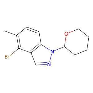 4-溴-5-甲基-1-(四氢-2H-吡喃-2-基)-1H-吲唑,4-Bromo-5-methyl-1-(tetrahydro-2H-pyran-2-yl)-1H-indazole