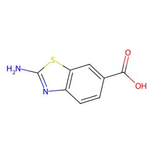 aladdin 阿拉丁 A188429 2-氨基苯丙噻唑-6-羧酸 93-85-6 98%