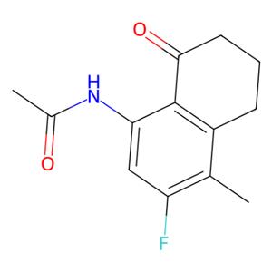 N-(3-氟-4-甲基-8-氧代-5,6,7,8-四氢萘-1-基)乙酰胺,N-(3-Fluoro-4-methyl-8-oxo-5,6,7,8-tetrahydronaphthalen-1-yl)acetamide