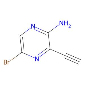 aladdin 阿拉丁 A180121 2-氨基-5-溴-3-乙炔基吡嗪 1209289-08-6 95%