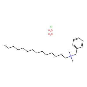 aladdin 阿拉丁 B167374 苄基二甲基十四烷基氯化铵 二水合物 147228-81-7 98%