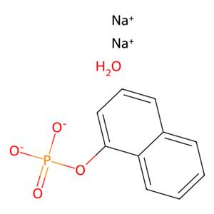 1-萘磷酸二钠 水合物 [用于磷酸酶的底物],Disodium 1-Naphthyl Phosphate Hydrate [Substrate for Phosphatase]