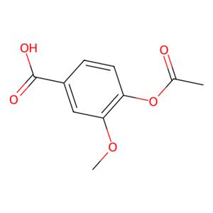 aladdin 阿拉丁 A344927 4-乙酰氧基-3-甲氧基-苯甲酸 10543-12-1 98%