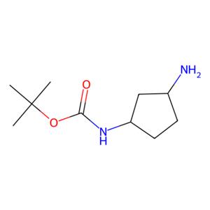 aladdin 阿拉丁 T589778 ((1S,3S)-3-氨基环戊基)氨基甲酸叔丁酯 645400-44-8 97%