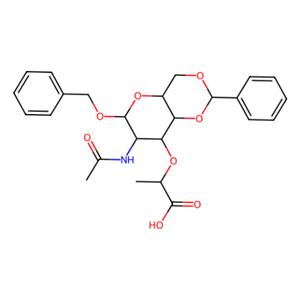aladdin 阿拉丁 B332369 N-乙酰基-1-O-(苯基甲基)-4,6-O-(苯基亚甲基)-α-胞壁酸 2862-03-5 97%
