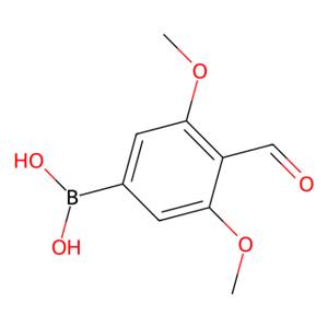 aladdin 阿拉丁 F587977 4-甲酰基-3,5-二甲氧基苯硼酸 (含不等量酸酐) 2001080-85-7 97%