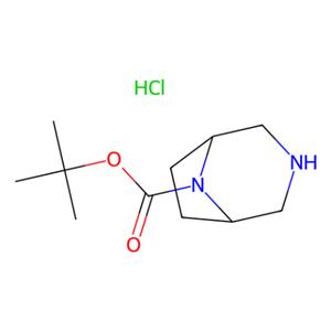 aladdin 阿拉丁 B491253 3,8-二氮杂双环[3.2.1]辛烷-8-羧酸叔丁酯 盐酸盐 347195-73-7 98%