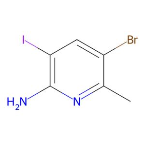 aladdin 阿拉丁 A467484 2-氨基-5-溴-3-碘-6-甲基吡啶 958357-86-3 95%