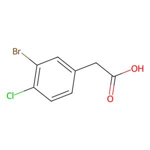 aladdin 阿拉丁 B590633 3-溴-4-氯苯基乙酸 90004-80-1 98%
