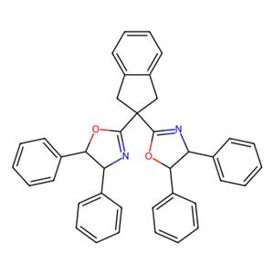 aladdin 阿拉丁 R281536 (4R,4'R,5S,5'S)-2,2'-(1,3-二氢-2H-茚满-2-亚烷基)双[4,5-二氢-4,5-二苯基噁唑] 1656253-81-4 98%